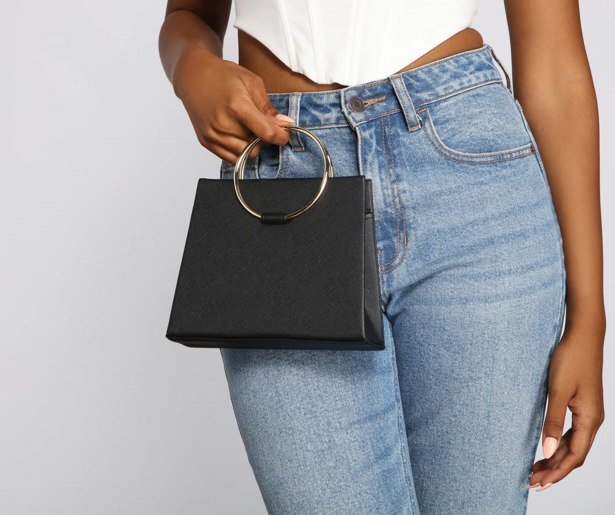 Sleek And Chic Mini Tote