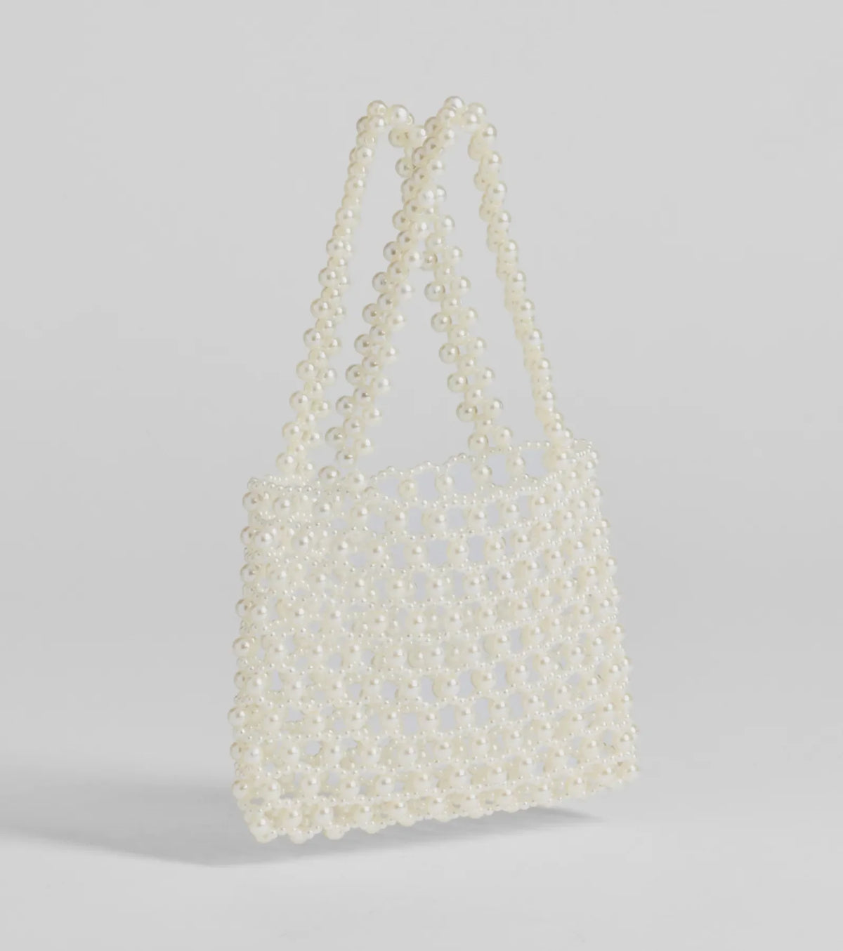 Sweetly Elite Faux Pearl Handbag