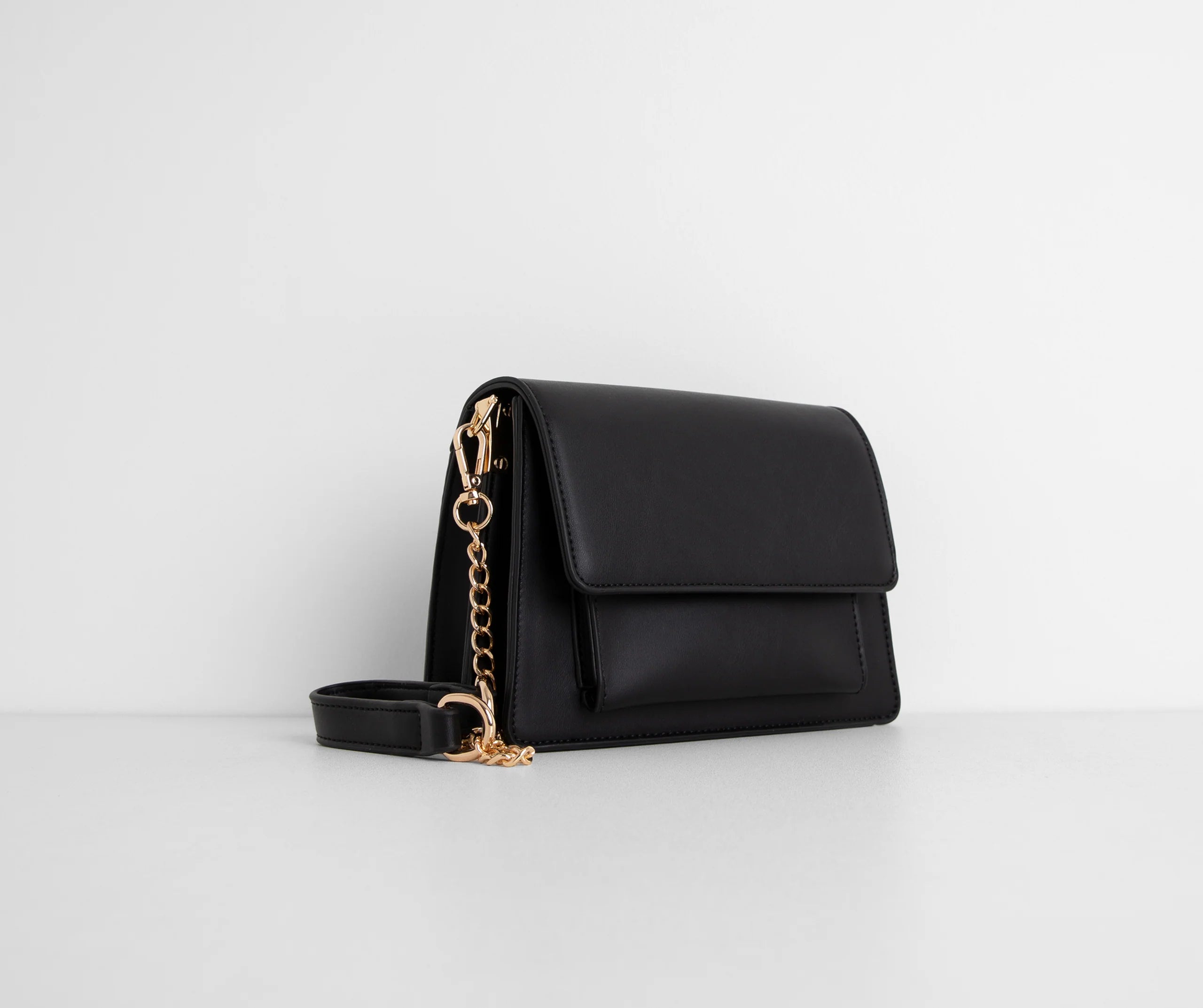 Ambitious Af Faux Leather Cross-Body Purse