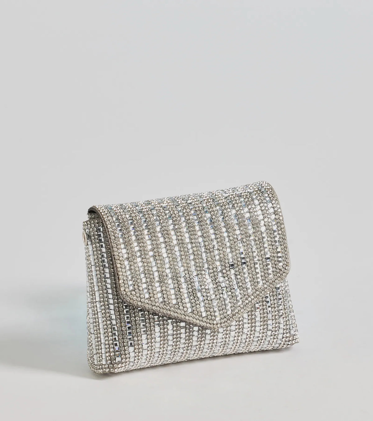 Sparkle And Glow Rhinestone Mini Clutch