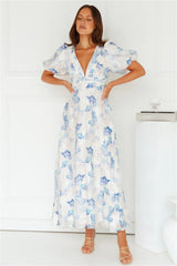 One To Love Maxi Dress Blue