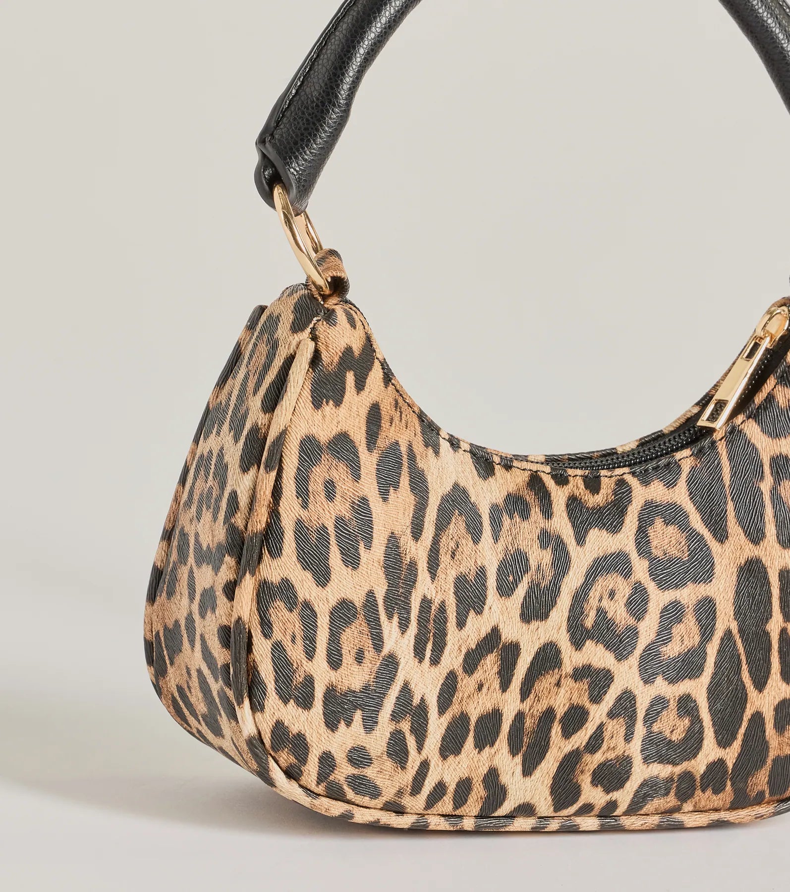 Wild Side Chic Leopard Print Handbag