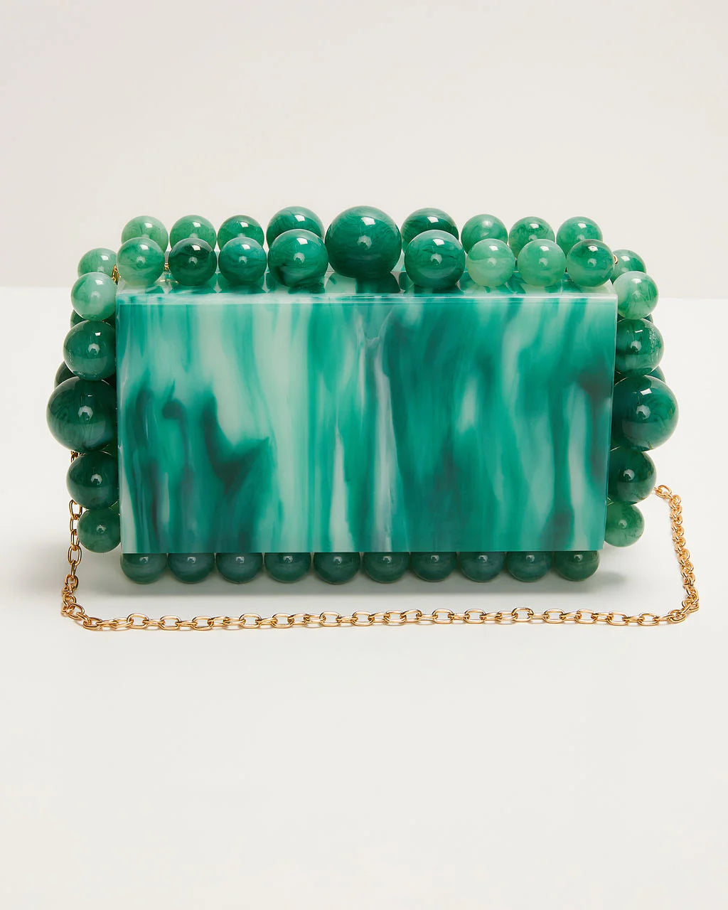 Cava Acrylic Hard Case Clutch