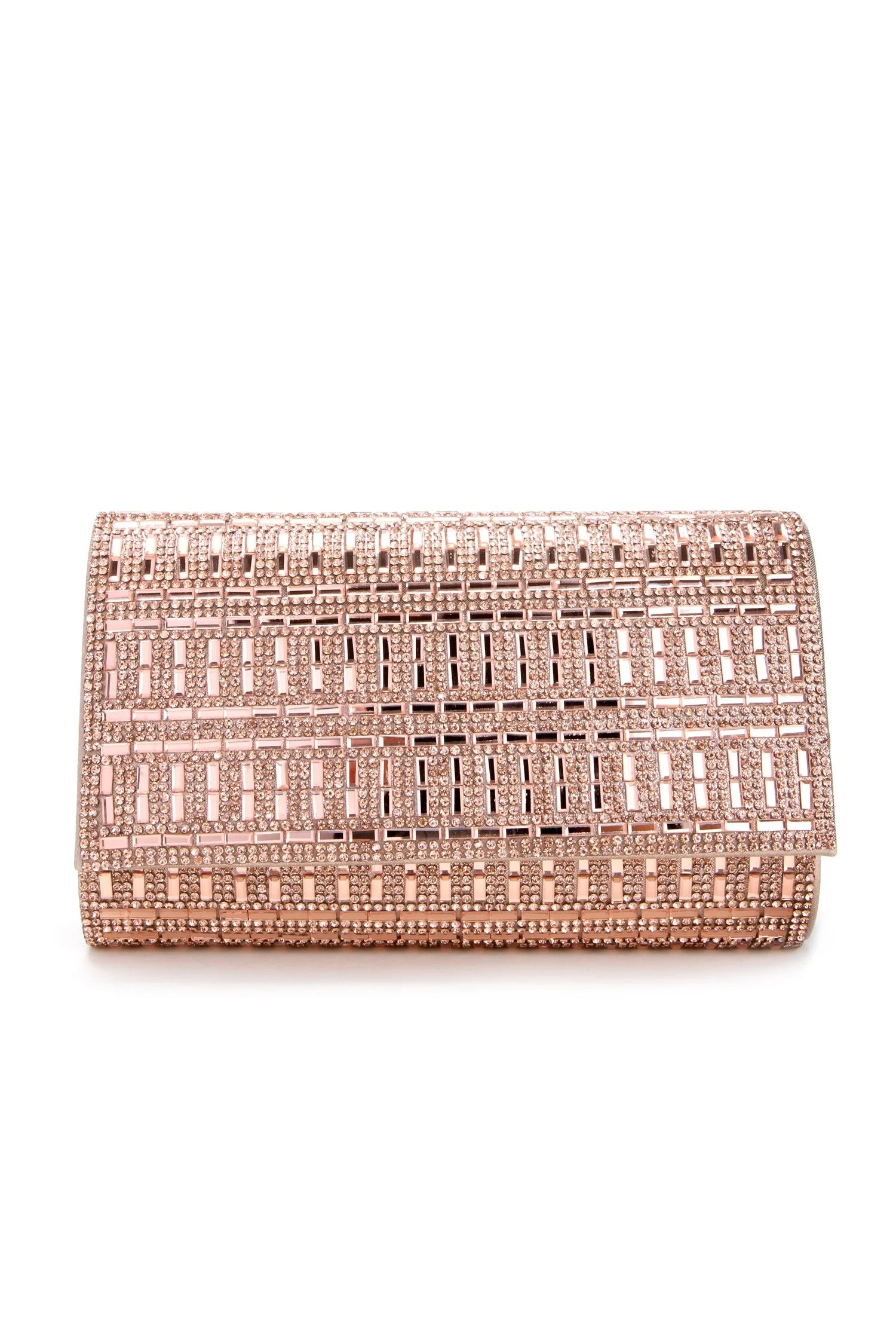 Baguette Rhinestone Clutch