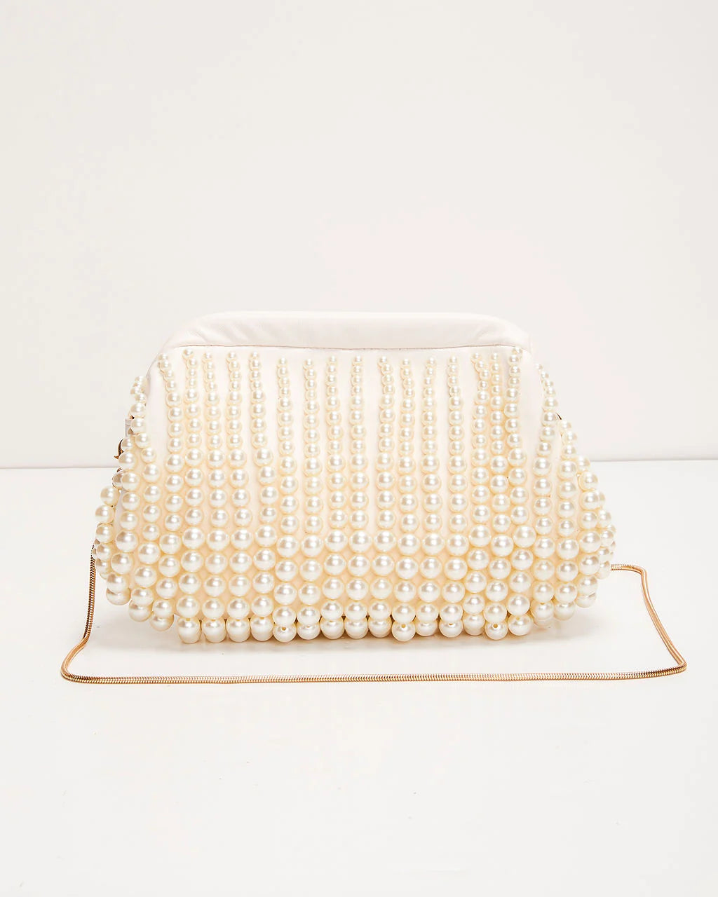 Everlasting Love Pearl Embellished Clutch