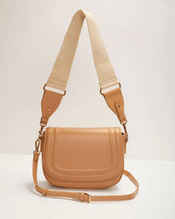 Clove Wide Strap Crossbody Bag