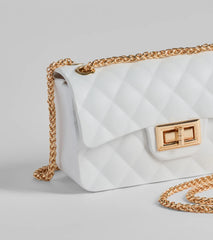 Trendsetter Quilted Diamond Small Crossbody