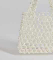 Sweetly Elite Faux Pearl Handbag