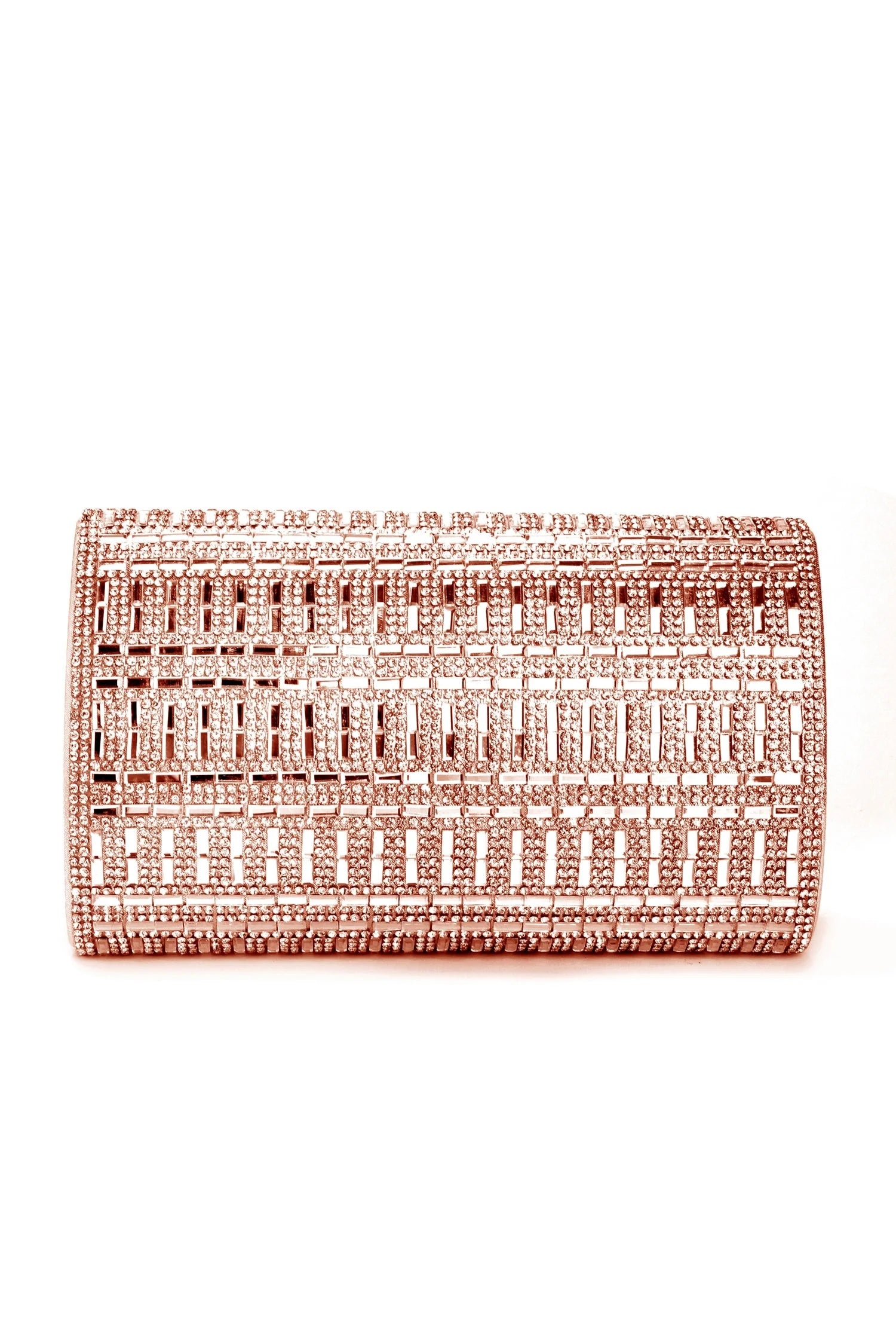 Baguette Rhinestone Clutch