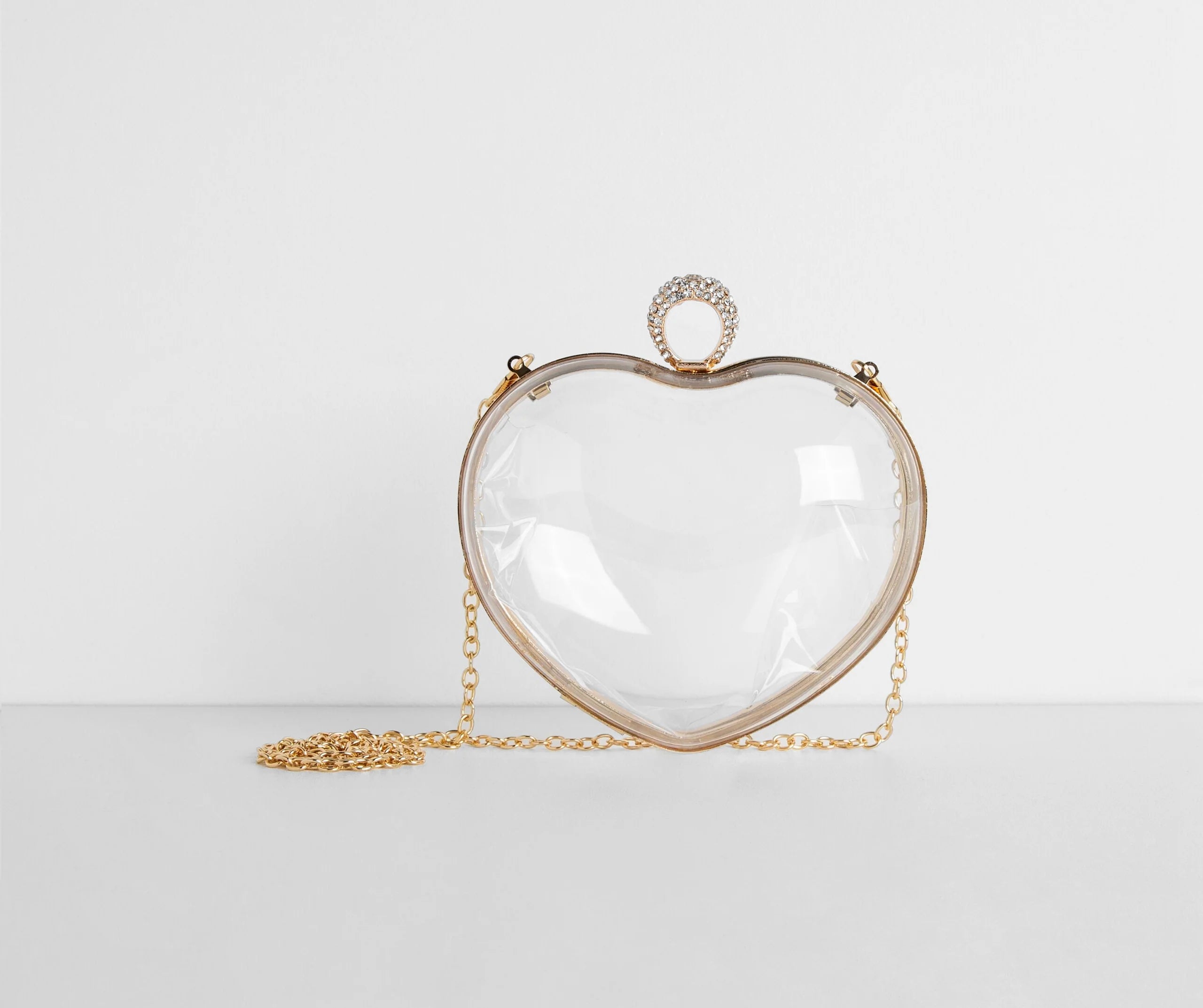 Clear Heart Clutch