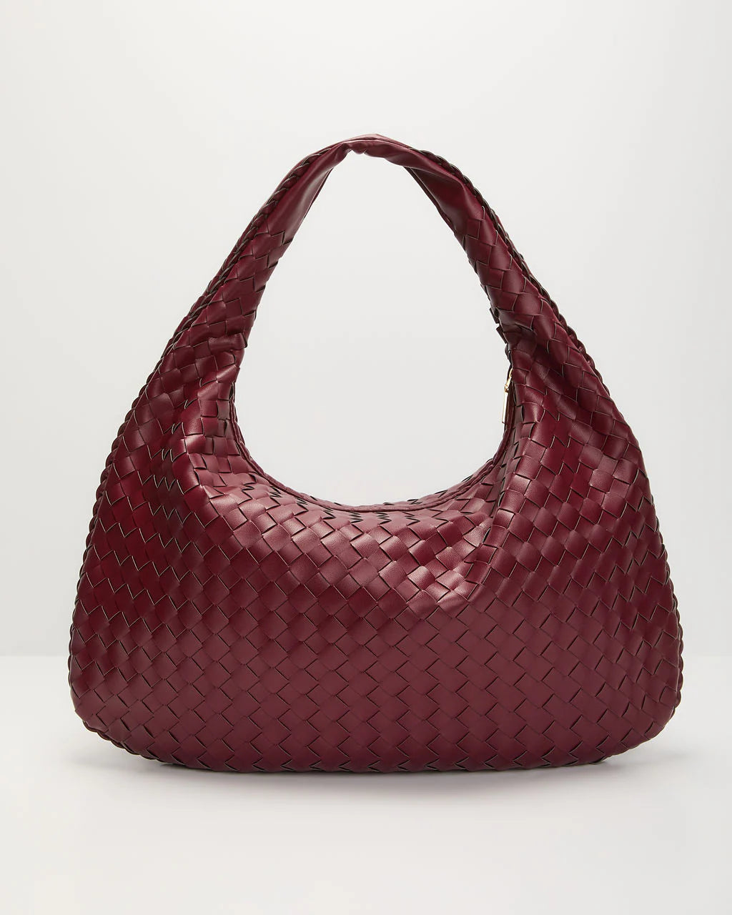 Cheli Woven Leather Hobo Bag